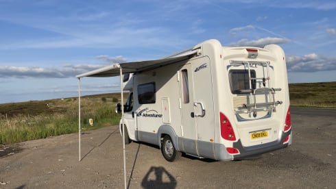 Journey cruiser – 5 berth ace adventurer from 2009 (7.5t - C1 license required)