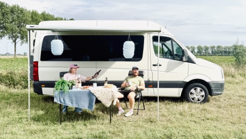 Blanco – 2p Volkswagen bus uit 2008