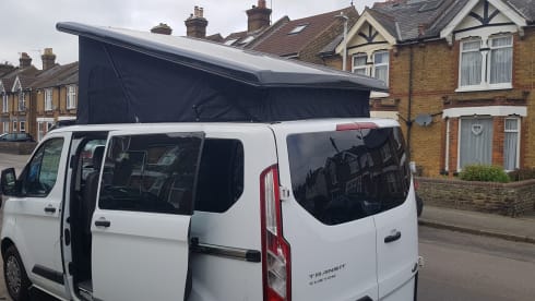 4 berth Ford bus from 2017
