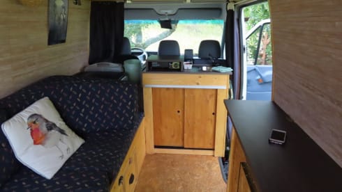 Tortuga – 2p Mercedes-Benz campervan uit 1997