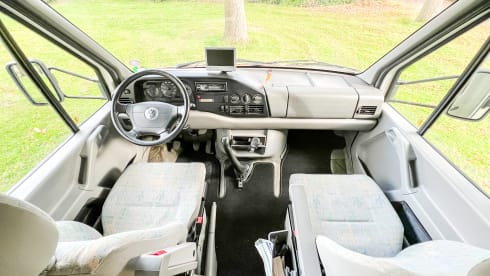 Perfect family camper with bunk bed