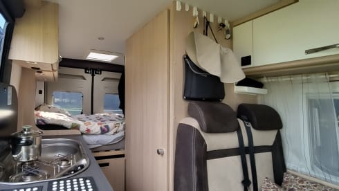 Compact, compleet en klaar voor avontuur – 2p Pössl Road Camp 540 (Fiat Ducato) from 2019