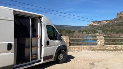 Comfortable off-grid camper for the nature lover