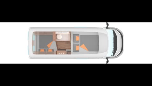 Easyrider – Autobus Weinsberg da 4 persone del 2024
