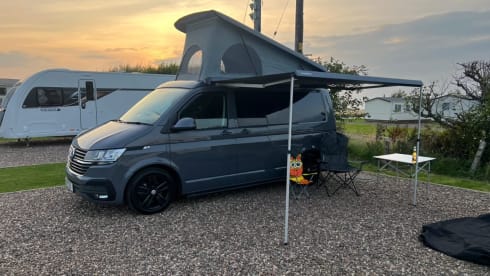 4 berth Volkswagen campervan from 2021