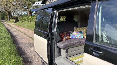 4 berth Volkswagen campervan from 2011