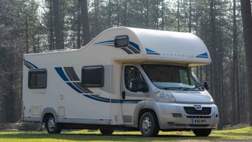 Bailey – 6 berth Peugeot Bailey Approach alcove from 2011