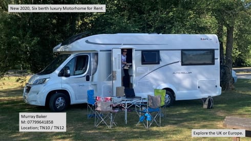 Baker's – 2020 Rollerteam 747, luxe 6-persoons camper