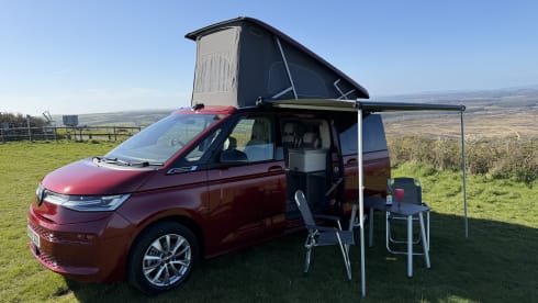  Betty – Volkswagen California Ocean EHybrid 2025 met 4 slaapplaatsen