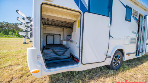 Luxury hotel room (family camper) on wheels...