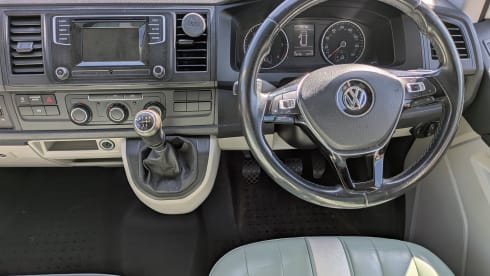 Georgie – Georgie- Our lovely 4 berth Volkswagen campervan