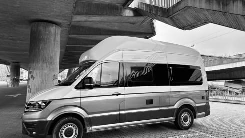 Grote beer – 4p Volkswagen campervan from 2022