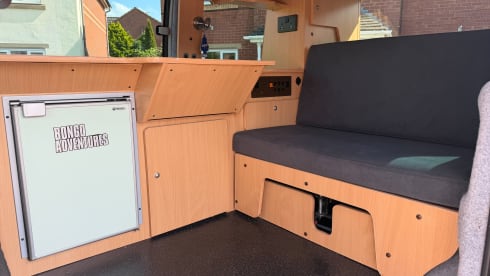 4 berth Mazda campervan from 2017