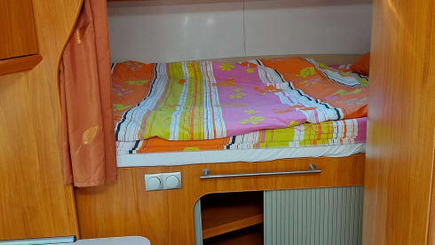 Pensioen Hobbyke – Our 5-person Hobby alcove can be rented out at a reasonable price