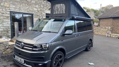 4 berth Volkswagen campervan from 2017