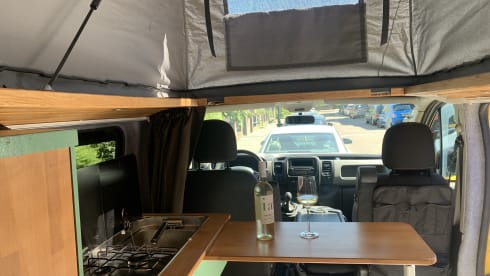 KIWI GOLD (6) – Renault Trafic Eco bus camper completely self-sufficient