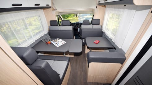 De Sunliving A70DK, super comfort – Genügend Platz für die ganze Familie!