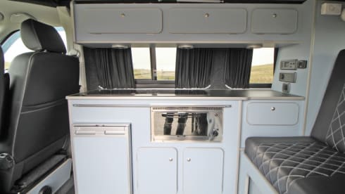 Jessie – 4 berth Volkswagen Transport Campervan from 2018