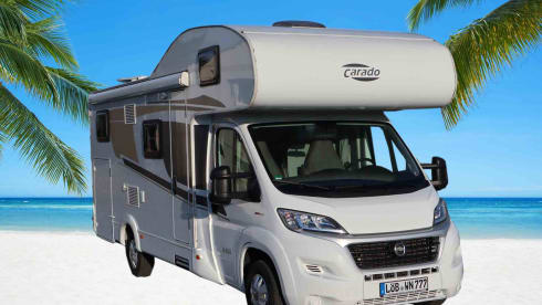 Carado 464 – Rent mobile home Carado 464 with 6 sleeping places