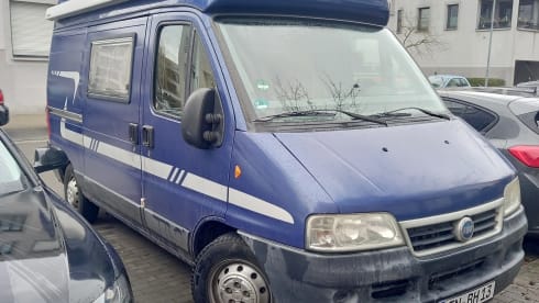 Blue – Everything inside like the big ones, but fits in every parking space