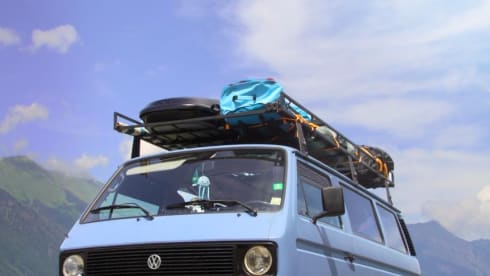 2p Volkswagen campervan from 1983