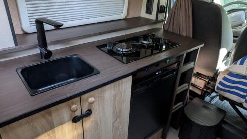 newly built camper