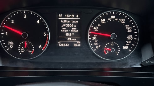 ‘Fozzie’ – VW-Campingbus mit 4 Schlafplätzen ab Baujahr 2019