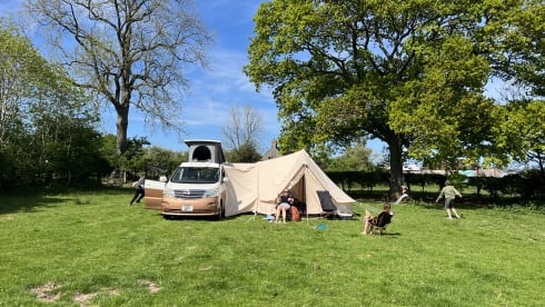 3 berth Toyota Alphard campervan. **INSURANCE INCLUDED**