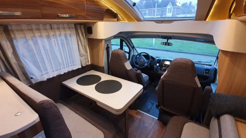Ons Paleisje op wielen – Knaus SUN TI 650 MF automatic transmission 2017