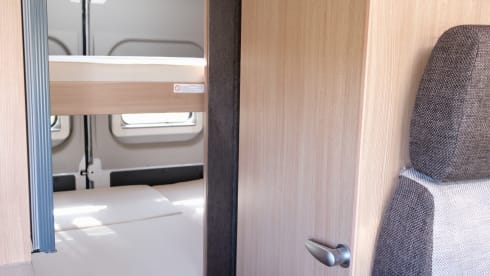 Atmospheric 4p Knaus Boxstar Family bus camper