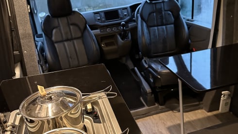 4 berth Volkswagen campervan from 2019