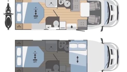 Ramona  – 5 berth Rimor semi-integrated from 2023