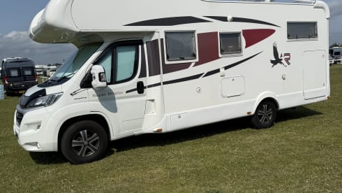 Luxury home on the road – 5 berth Fiat ducato, Super Brigg 695, 2017