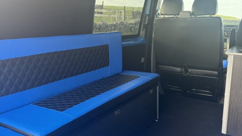 Luxury Clean 3 Berth VW Transporter for hire 