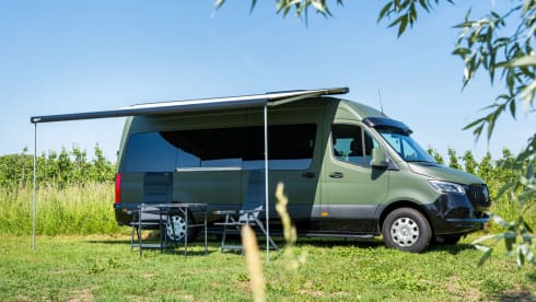 4p Mercedes-Benz campervan uit 2021