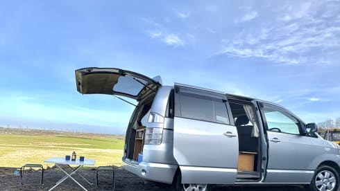 Masha – Meet Masha! Our 2 berth Toyota campervan L