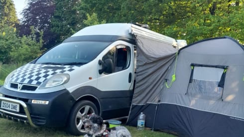 VIV – 2 berth chequered campervan from 2004