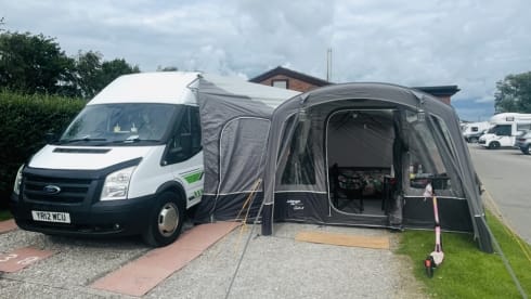 Bertie  – 2 berth Ford bus from 2012