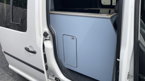 Caddy  – VW Caddy Maxi Micro Campervan. 4 Berth. 