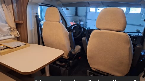 Ons prachtige huisje op wielen – 2-4 person McLouis semi-integrated camper