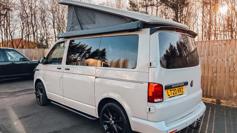 Rogue Three – Top Spec Volkswagen T6.1 | Comfortable & Slick | Sleeps 4