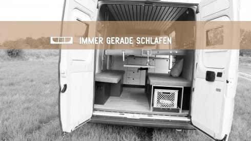 VAN bergen – Schön gestalteter Allround-Camper mit viel Platz im Innenraum