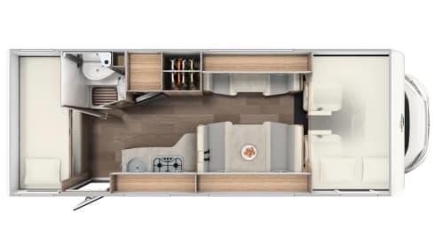 Hymer Carado A461 – Almost new family camper - 6 persons