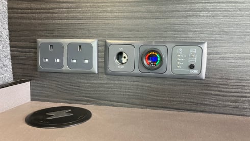 4 berth Renault campervan 2014