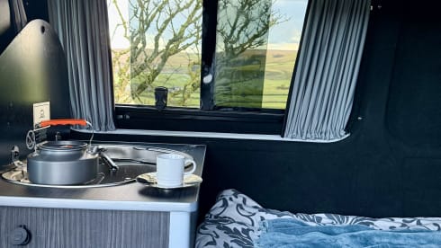 Luxury Clean 3 Berth VW Transporter for hire 