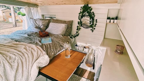 Unique bohemian campervan.