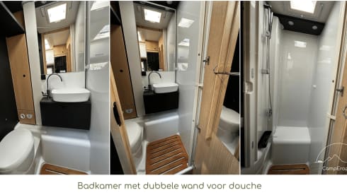 CampEropuit - automaat tot 5 p – 4/5p automatic Sunlight from 2024