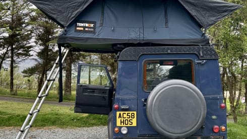 Land Rover Rooftop a 2 posti letto del 2012