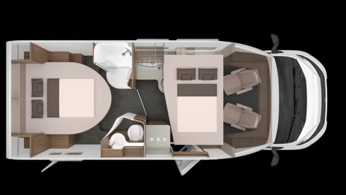 4-köpfige Knaus-Gruppe, teilintegriert seit 2018