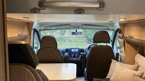 4 berth Adria Mobil alcove from 2013